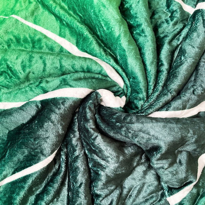 Oversized Gloriosum Leaf Blanket